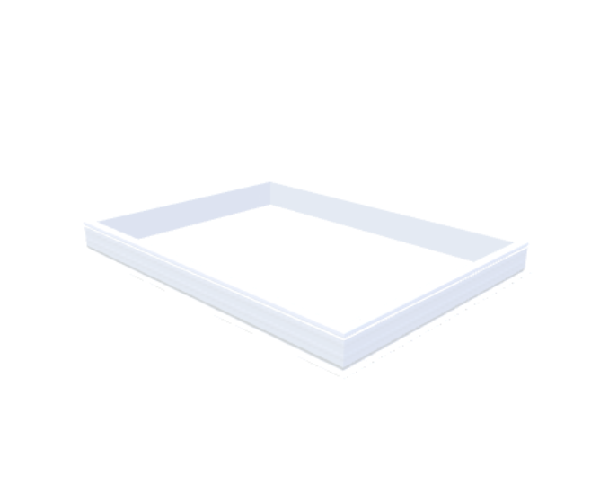 PVC-Aufsatzkranz 160x220 cm - Skylux